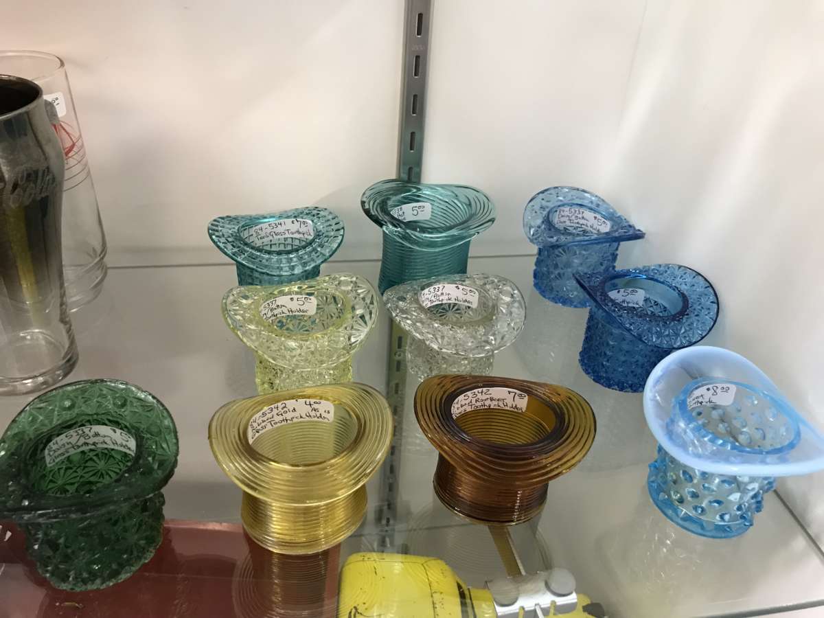 top hat glass