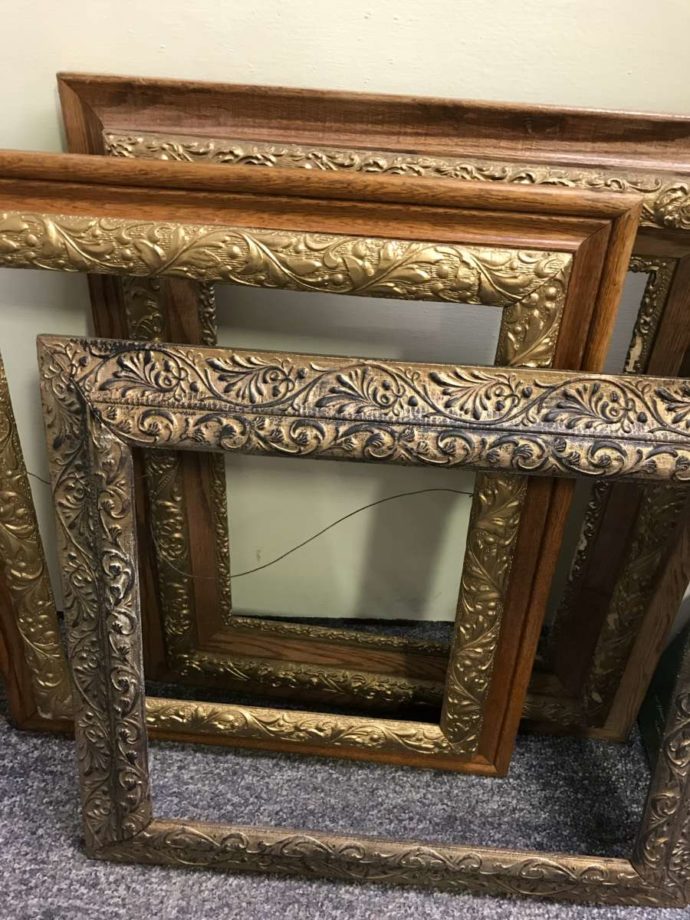 Large Picture Frame Antique at Russell Lewis blog