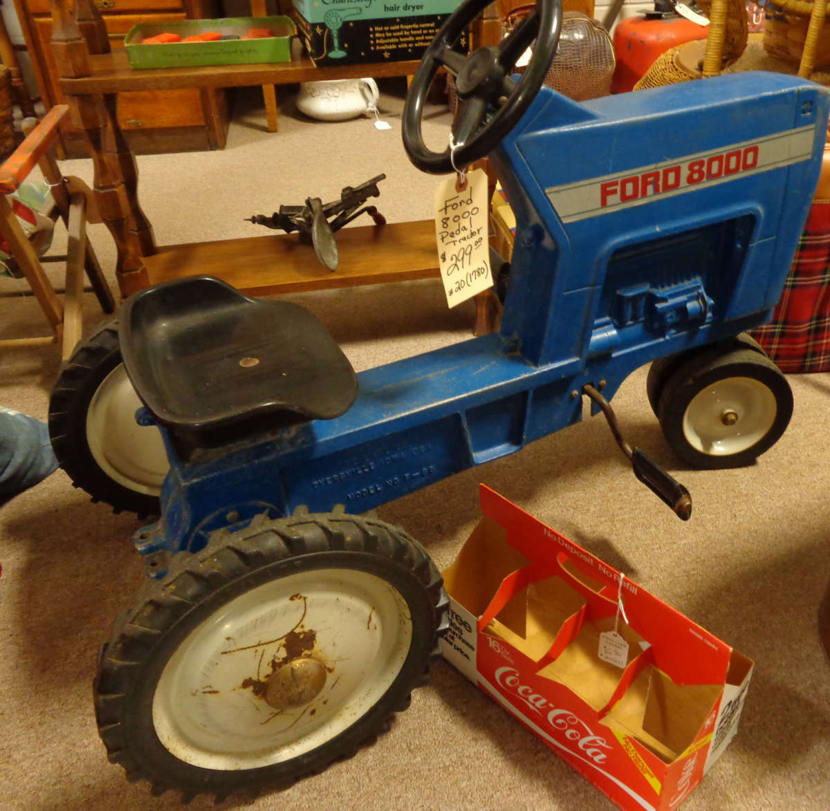 vintage ford pedal tractor