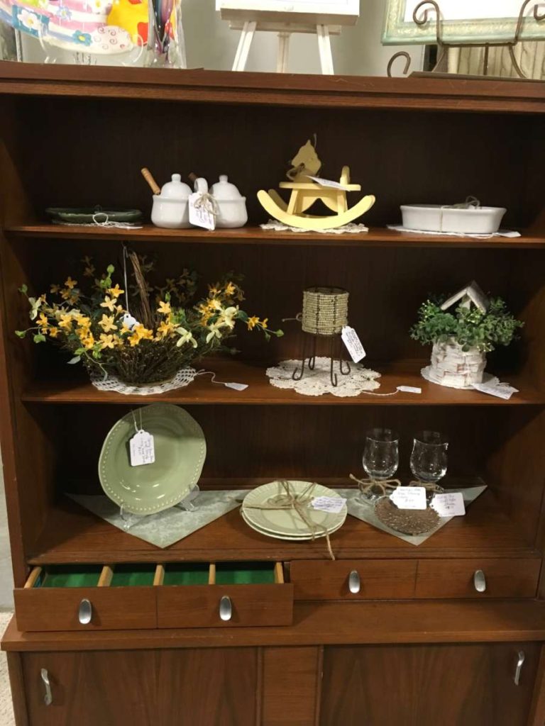 MidCentury Modern “Keller” Furniture Hutch Antique Warehouse